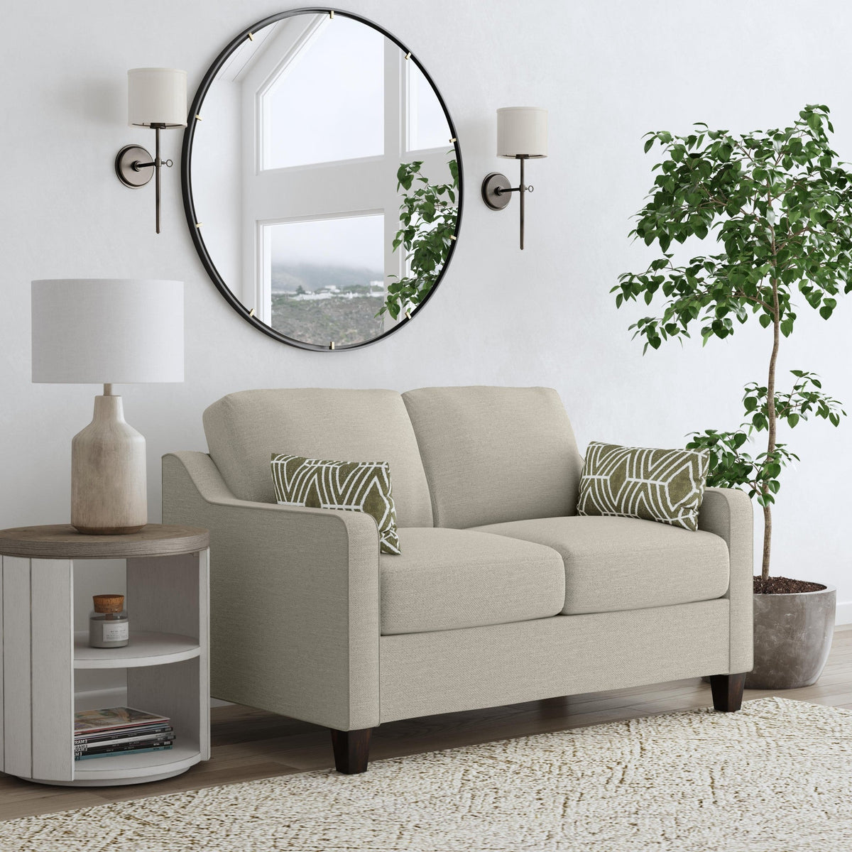 Flexsteel Drew Fabric Loveseat