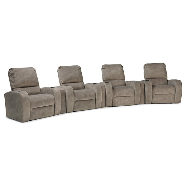Best Home Cameo theater sectional, one example layout