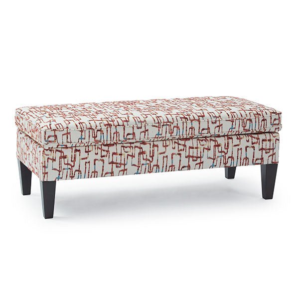 Best Home Peony Storage Ottoman – view 2