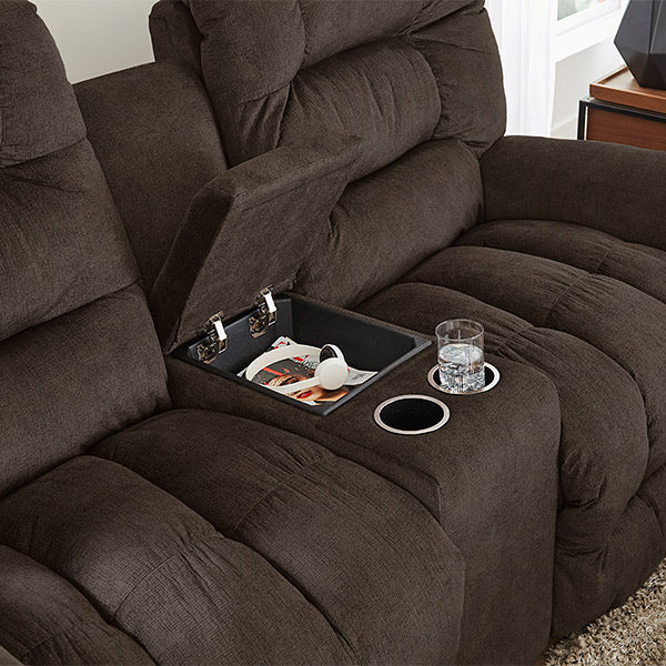 Best Home Seger Power Reclining Console Loveseat – view 5