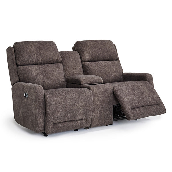 Best Home Livvy Power Reclining Console Loveseat – view 2