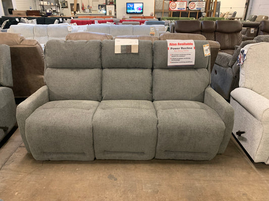 Best Home Gray Reclining Sofa (power available)