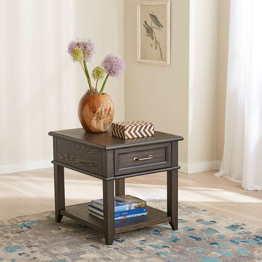 Drawer End Table