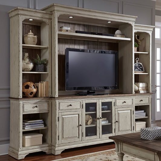 Entertainment Center with Piers