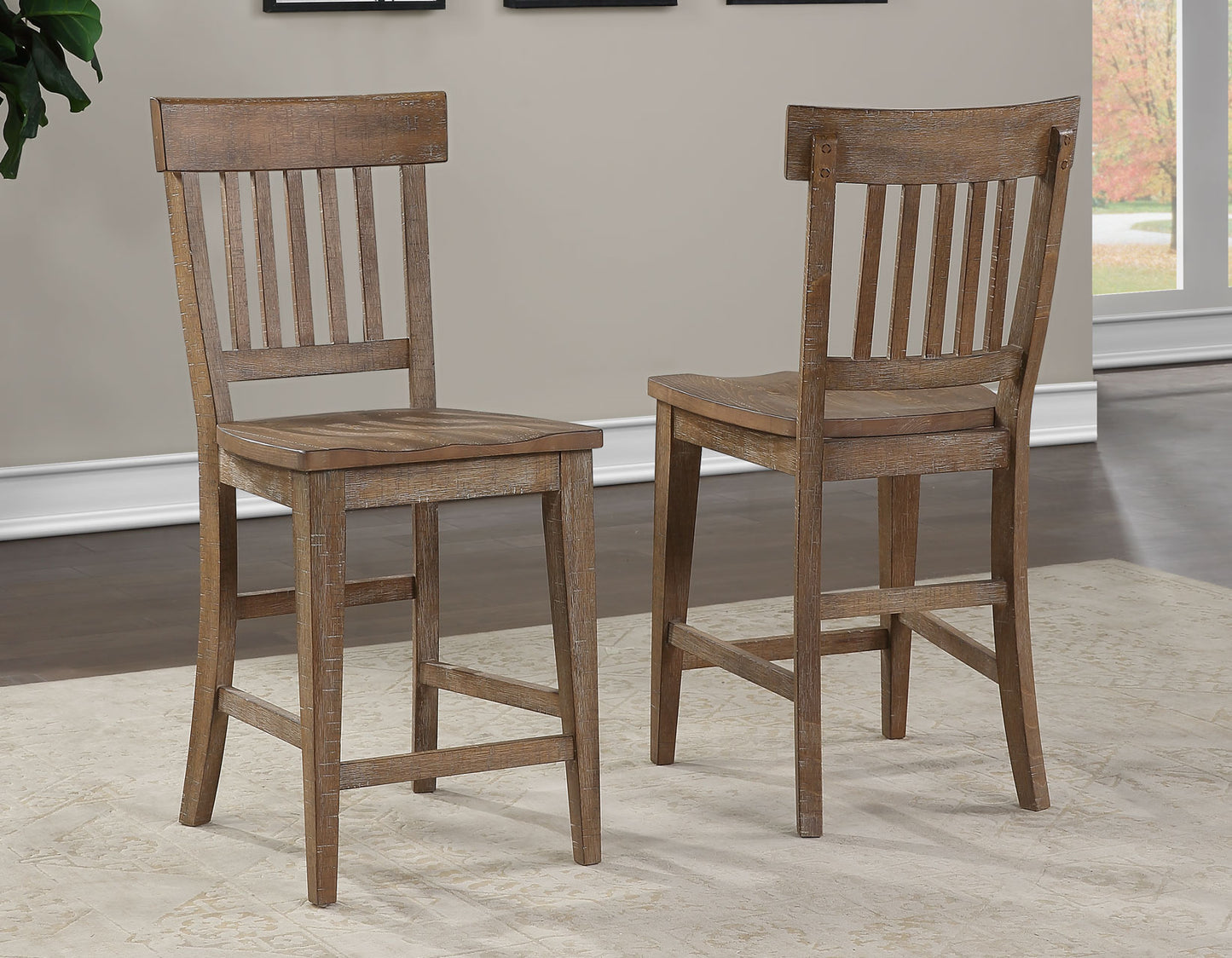 Riverdale 5-Piece Counter Set
(Counter Table & 4 Chairs)