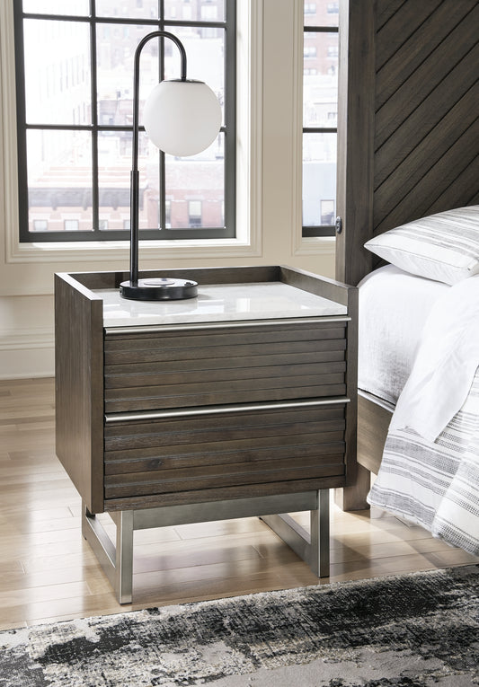 Arkenton Two Drawer Night Stand