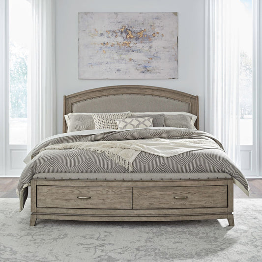 Avalon - Queen Uph Storage Bed