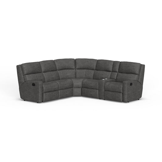 Catalina Leather Reclining Sectional