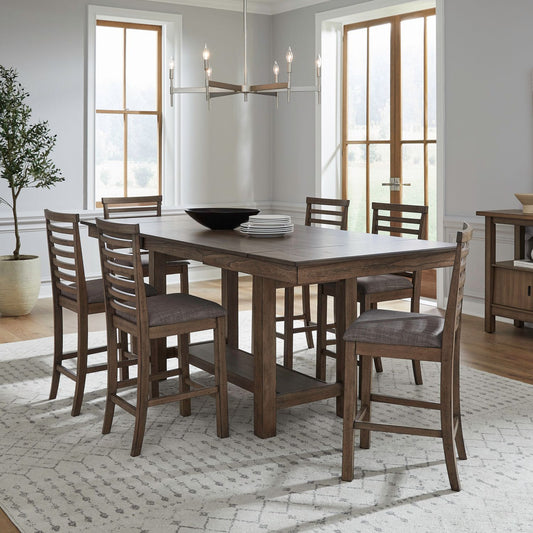 Brook Bay - 7 Piece Gathering Trestle Table
