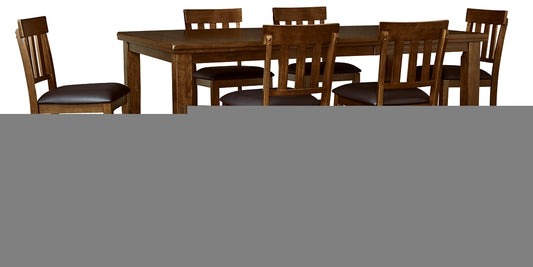 Ralene Counter Height Dining Table and 6 Barstools