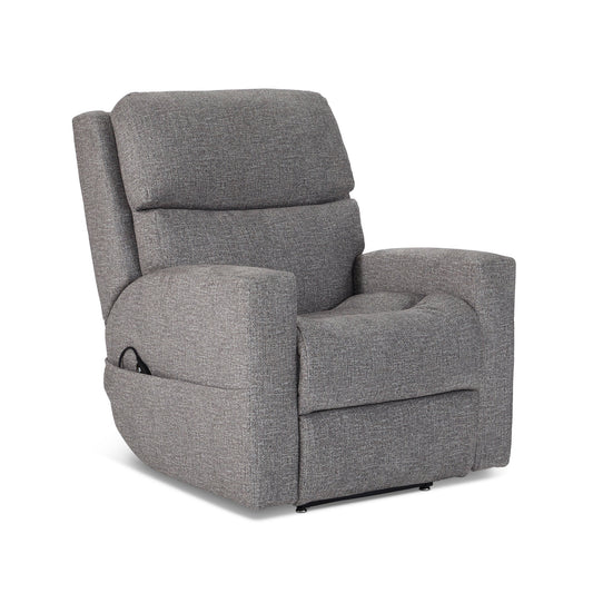 Score Fabric Power Lift Recliner with Power Headrest & Lumbar