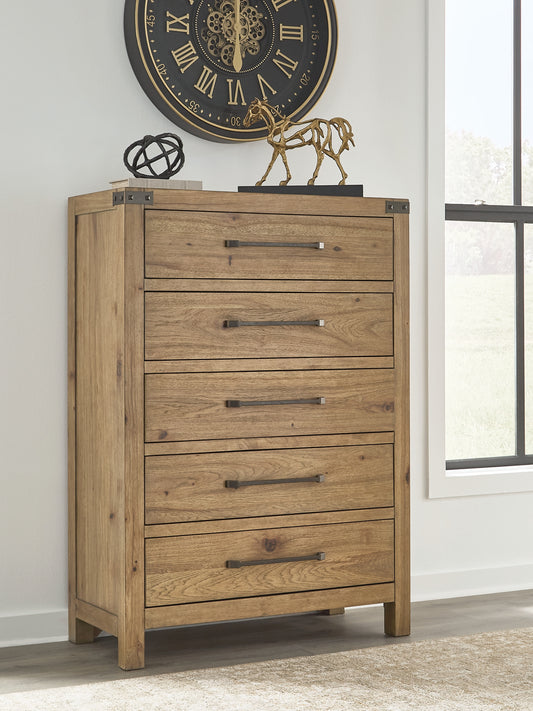 Ridgester Five Drawer Chest
