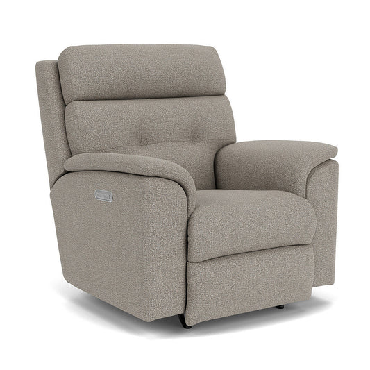Mason Fabric Power Rocking Recliner with Power Headrest