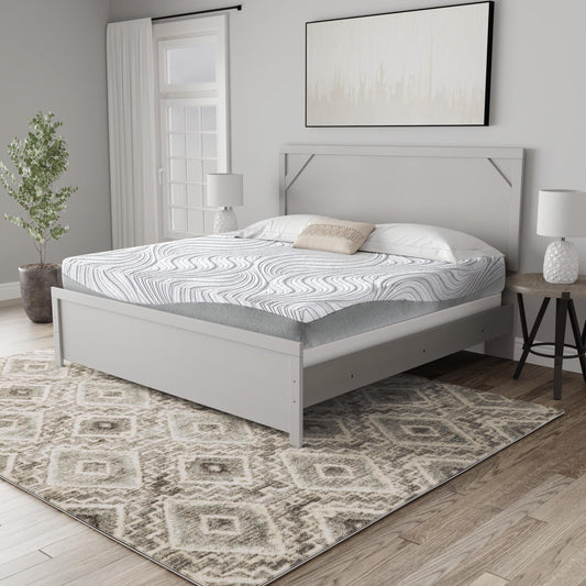 Sierra Sleep by Ashley 12 Inch Memory Foam Mattress - Vaughn Outlet Kankakee IL