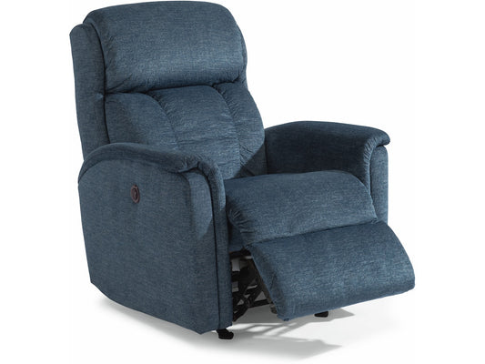 Luna Fabric Power Rocking Recliner