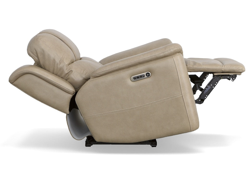 Crew Power Recliner with Power Headrest and Lumbar