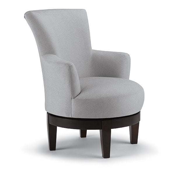Best Home Justine Swivel Barrel Chair – view 2