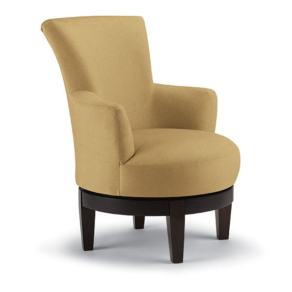Best Home Justine Swivel Barrel Chair – view 3