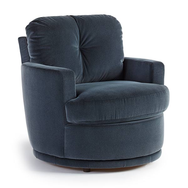 Best Home Skipper Swivel Barrel Chair