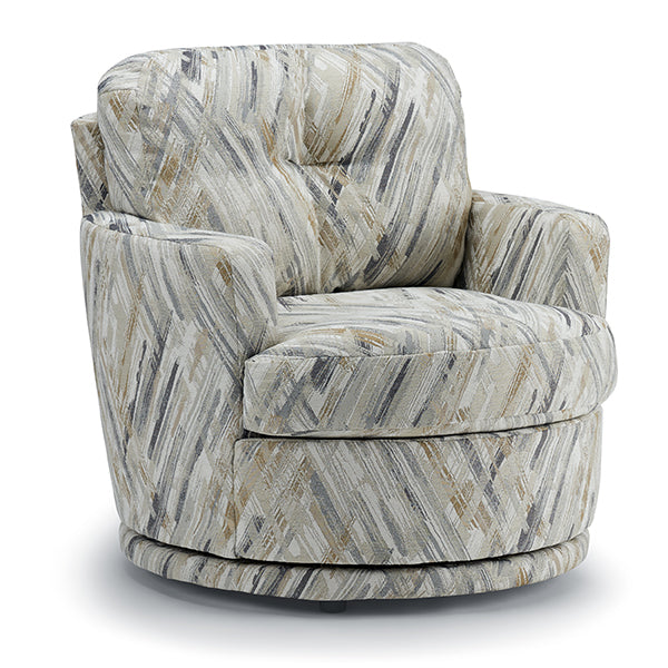 Best Home Skipper Swivel Barrel Chair – view 2