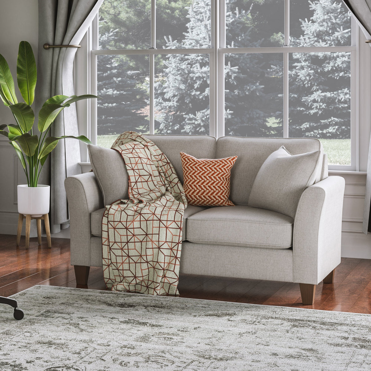 Flexsteel Libby Fabric Loveseat
