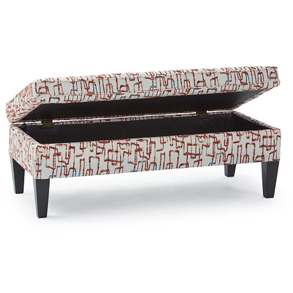 Best Home Peony Storage Ottoman – view 3