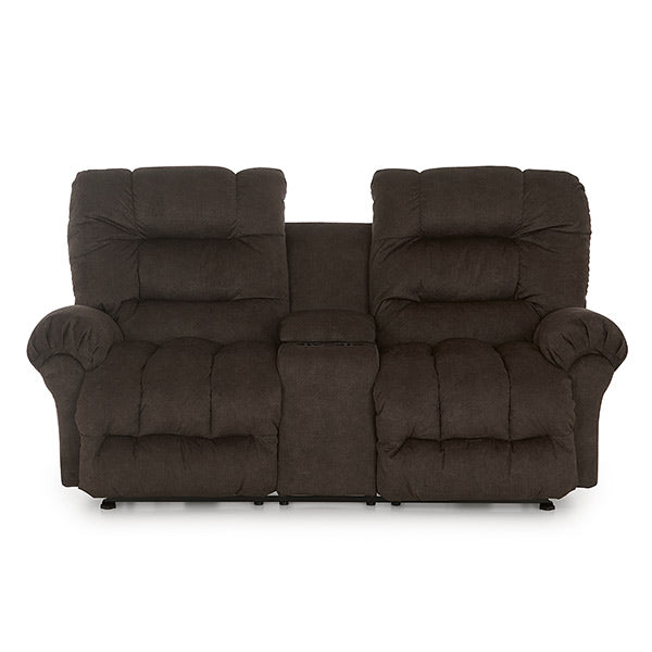 Best Home Seger Power Reclining Console Loveseat – view 3