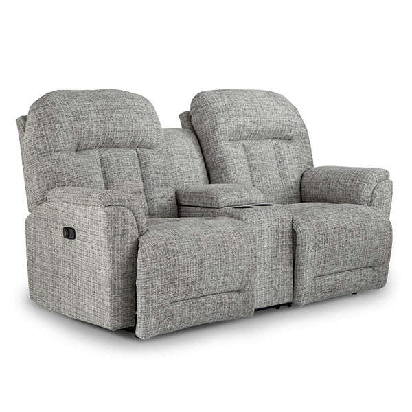 Best Home Suitably Reclining Console Loveseat