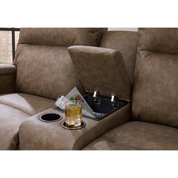 Best Home Maverly Power Reclining Console Loveseat – view 4
