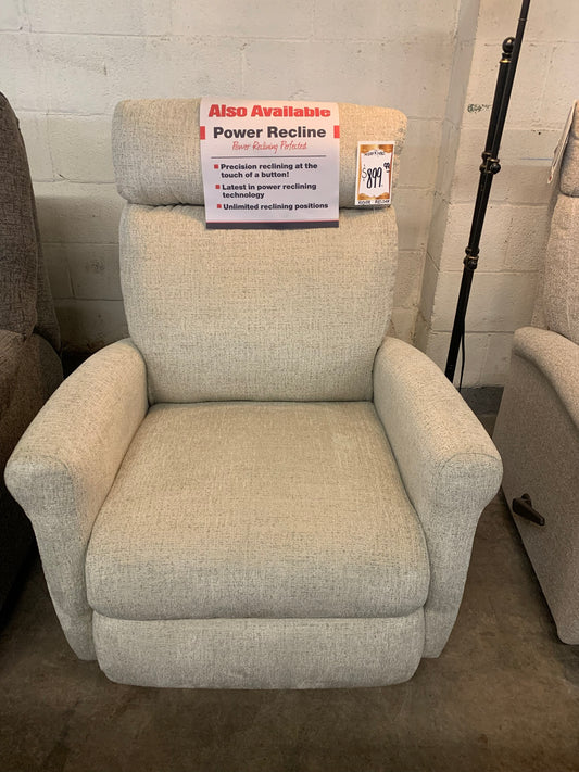 Best Home Cream Rocker Recliner (power available)
