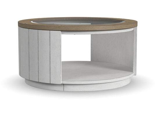 Melody Round Coffee Table with Casters