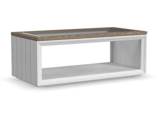 Melody Rectangular Coffee Table with Casters