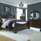 King Poster Bed, Dresser & Mirror, Chest