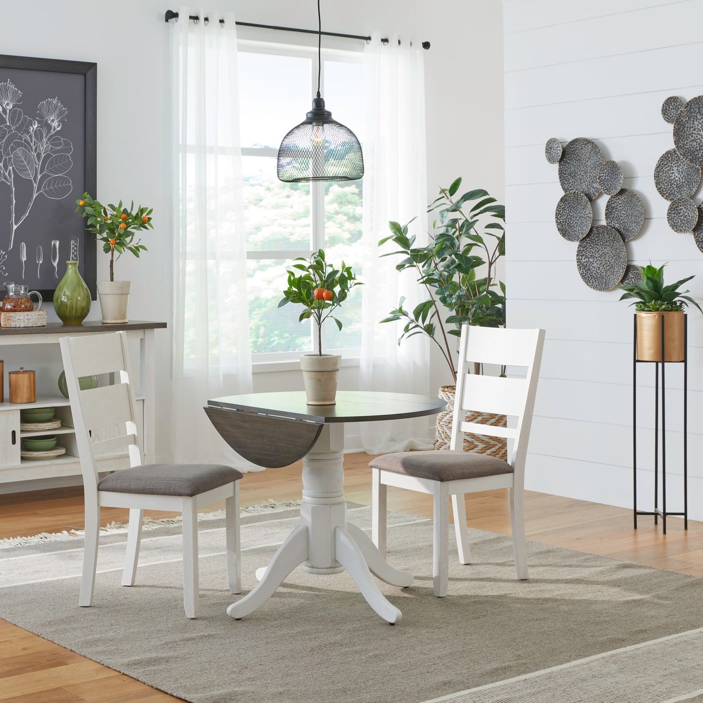 Opt 3 Piece Drop Leaf Table Set