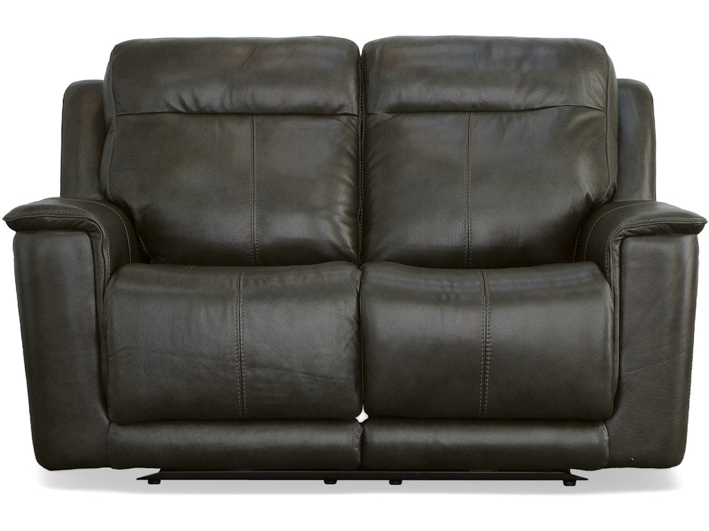 Miller Power Reclining Loveseat with Power Headrests and Lumbar
