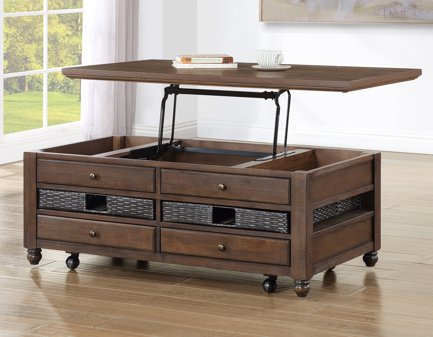 Oliver 3-Piece Lift-Top Table Set