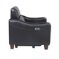 GIORNO LEATHER 3-PIECE DUAL-POWER RECLINING SET, MIDNIGHT