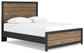 Vertani Queen Panel Bed with 2 Nightstands