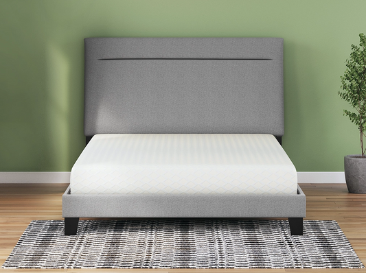 Sierra Sleep by Ashley Chime 8 Inch Memory Foam Mattress - Vaughn Outlet Kankakee IL