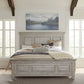 King Panel Bed, Dresser & Mirror, Chest