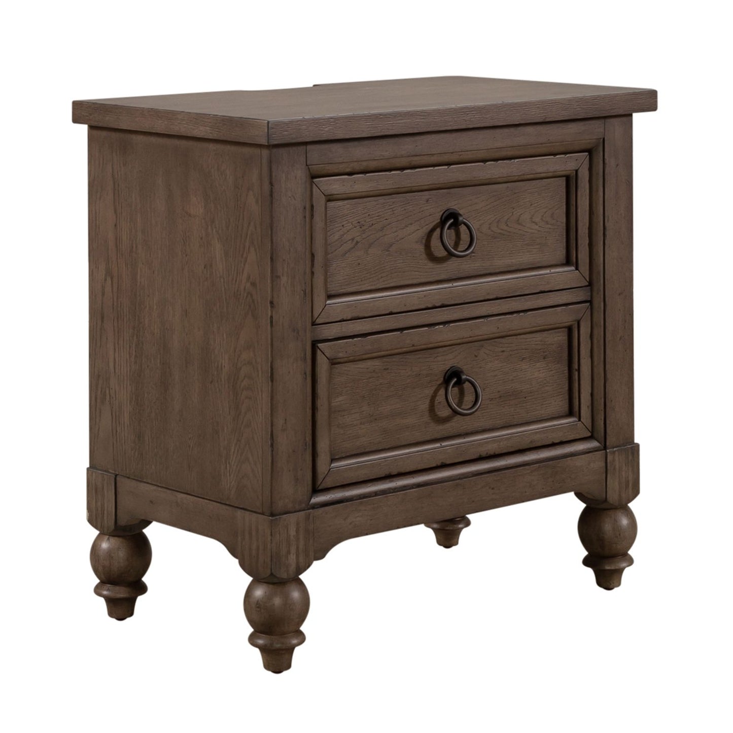 King Sleigh Bed, Dresser & Mirror, Night Stand