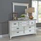 Allyson Park - King Panel Bed, Dresser & Mirror, Chest
