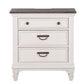 Allyson Park - King Panel Bed, Dresser & Mirror, Night Stand