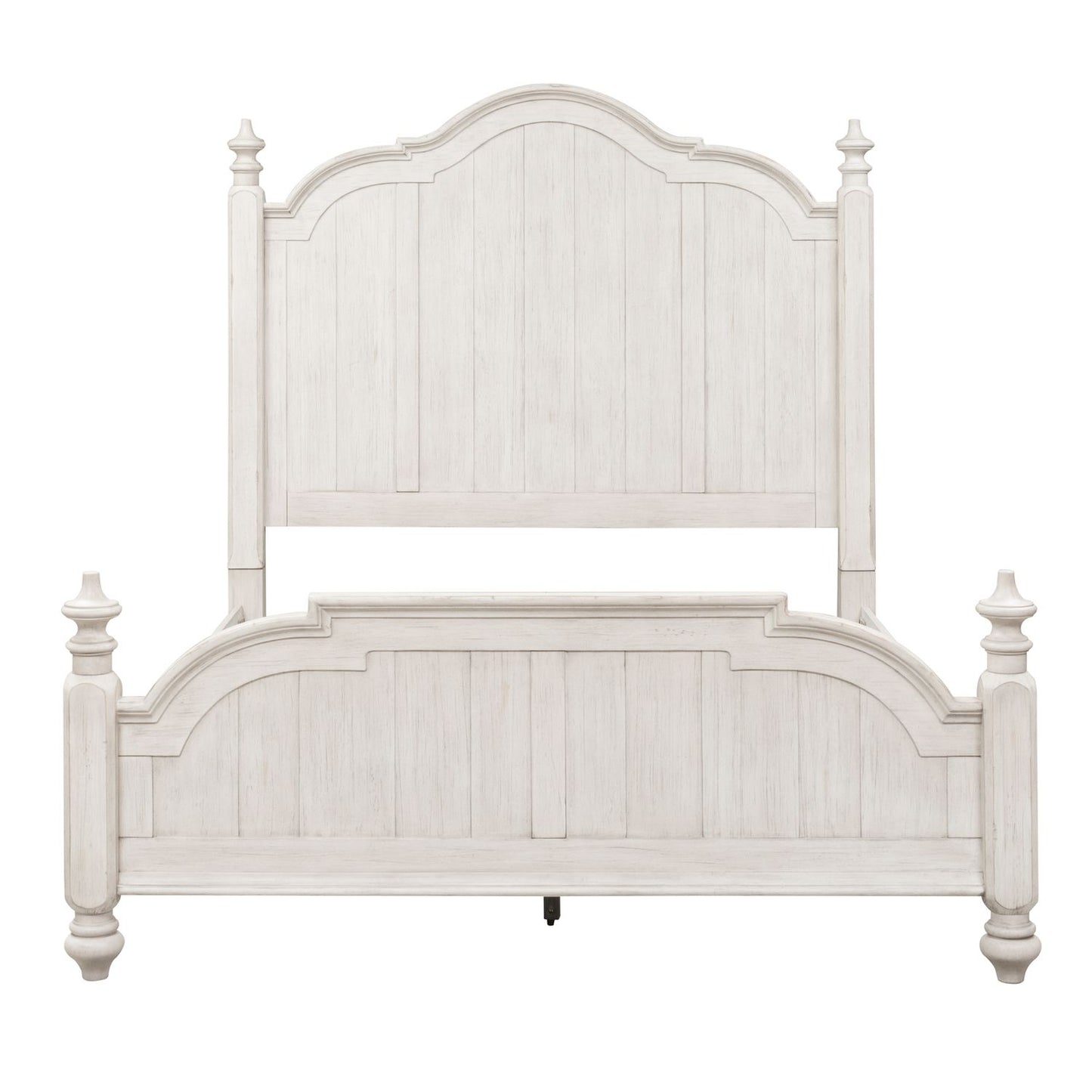 King Poster Bed, Dresser & Mirror, Night Stand