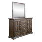 Big Valley - King Panel Bed, Dresser & Mirror