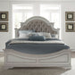 Queen Uph Bed, Dresser & Mirror, Night Stand
