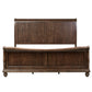 King California Sleigh Bed, Dresser & Mirror