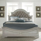 Magnolia Manor - King California Upholstered Bed, Dresser & Mirror, Chest