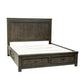 Queen Two Sided Storage Bed