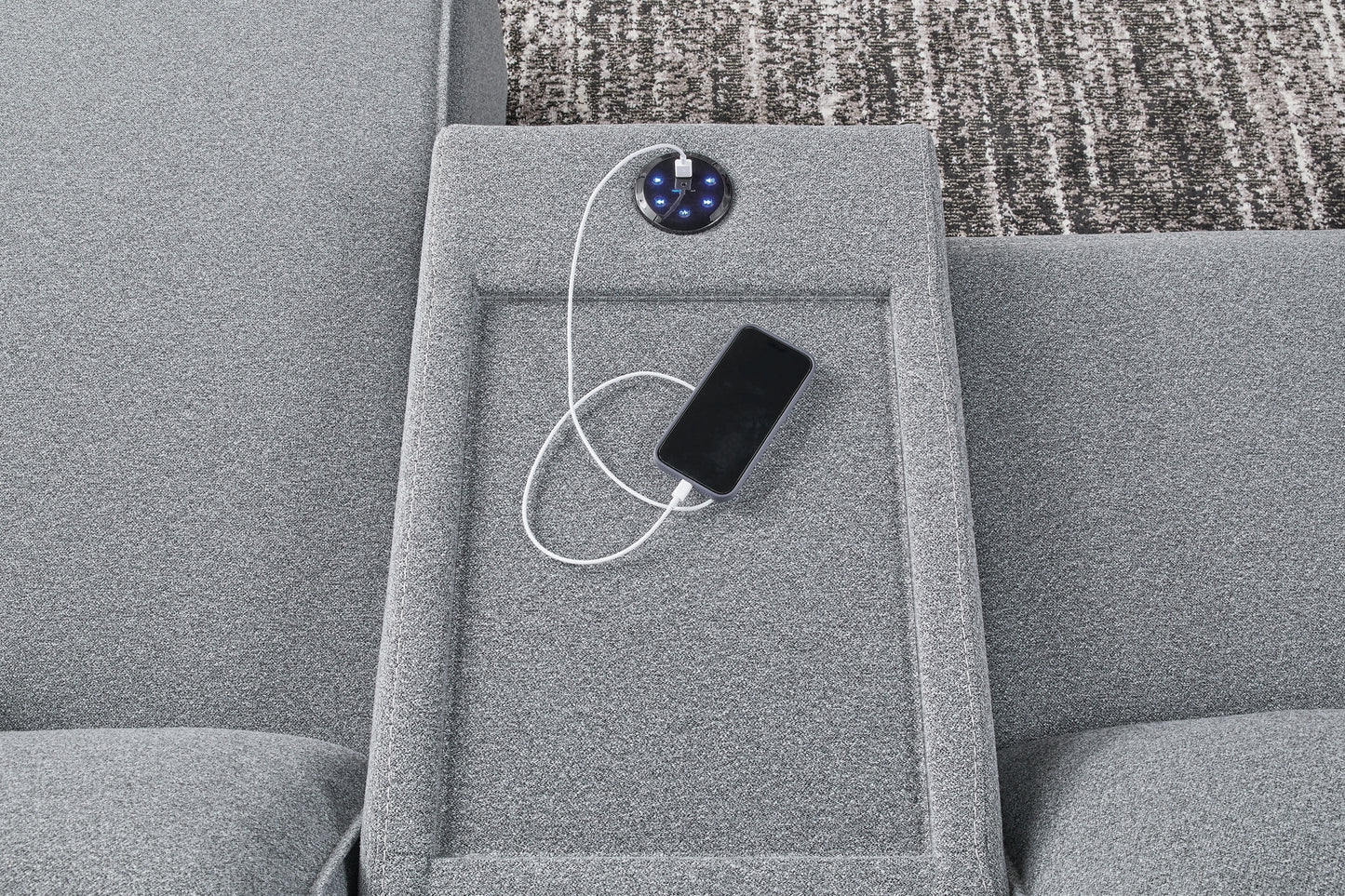 Modmax II 6-Piece Power Reclining Sectional with Console